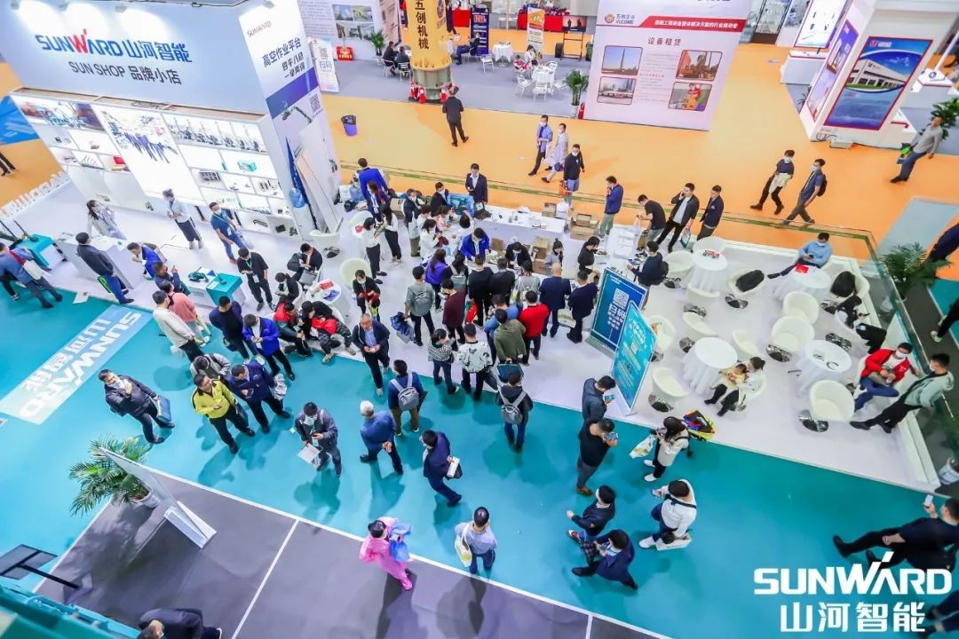 “币游国际绿”亮相长沙国际工程机械展，，，，，，50余款产品尽显币游国际智能立异实力