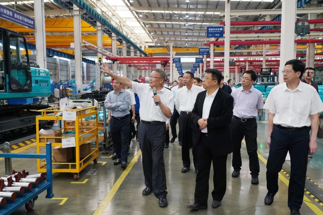 北京向阳区党政代表团考察币游国际智能