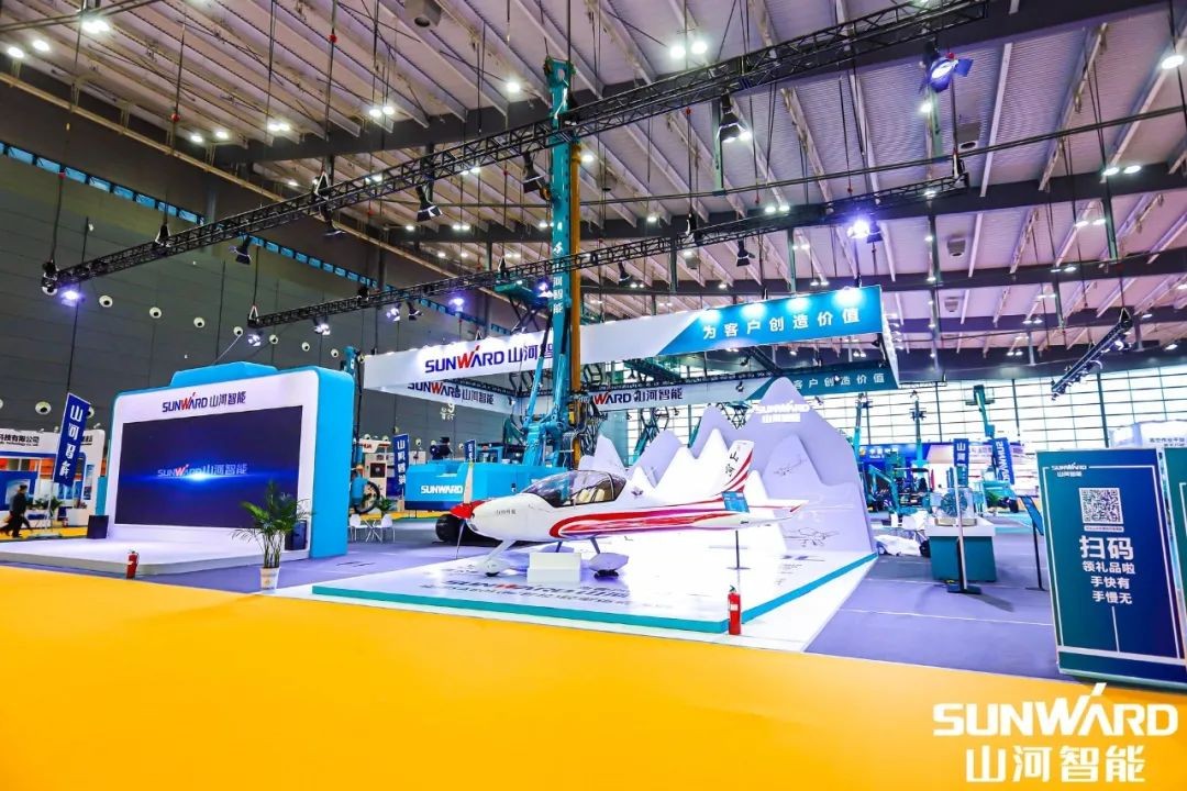 “币游国际绿”亮相长沙国际工程机械展，，，，，，50余款产品尽显币游国际智能立异实力