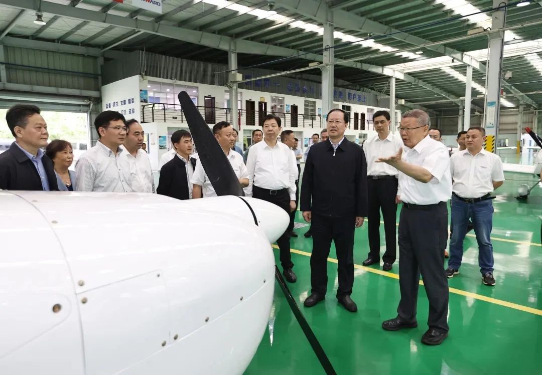 毛伟明调研币游国际科技：打造天下一流的通用航空工业基地