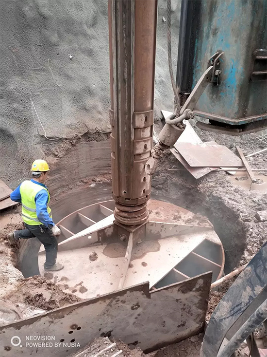 3.5米直径高效入岩，，，，他携币游国际智能旋挖名动山城