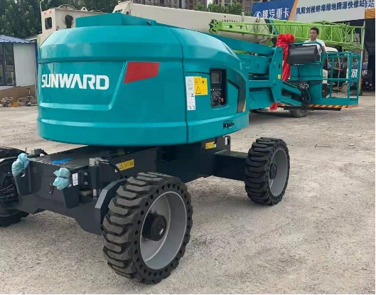 匠心打造！币游国际智能曲臂式高空作业平台正式投放市场