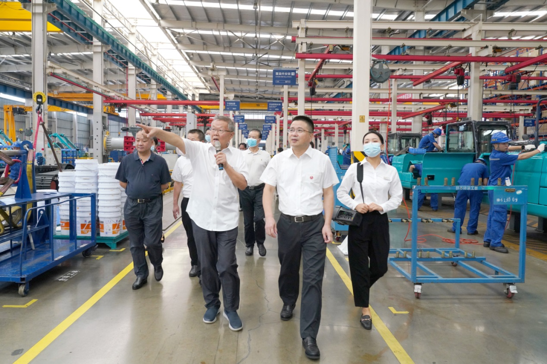 长沙市委常委、市纪委书记胡卫兵考察调研币游国际智能