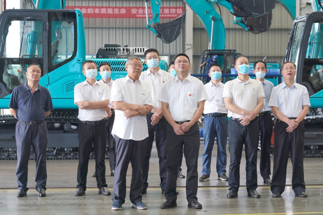 长沙市委常委、市纪委书记胡卫兵考察调研币游国际智能