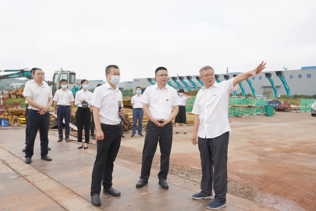 长沙市委常委、市纪委书记胡卫兵考察调研币游国际智能