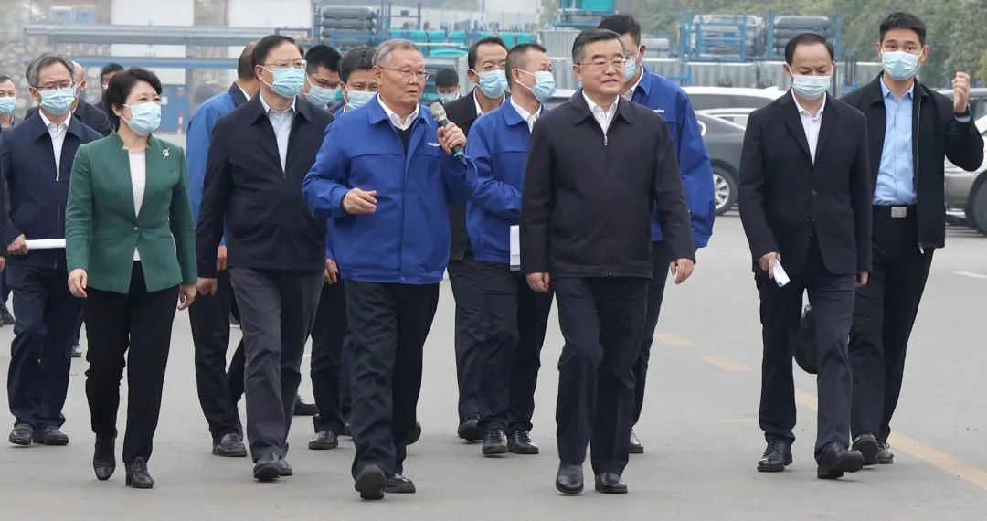 湖南省委书记张庆伟调研币游国际智能