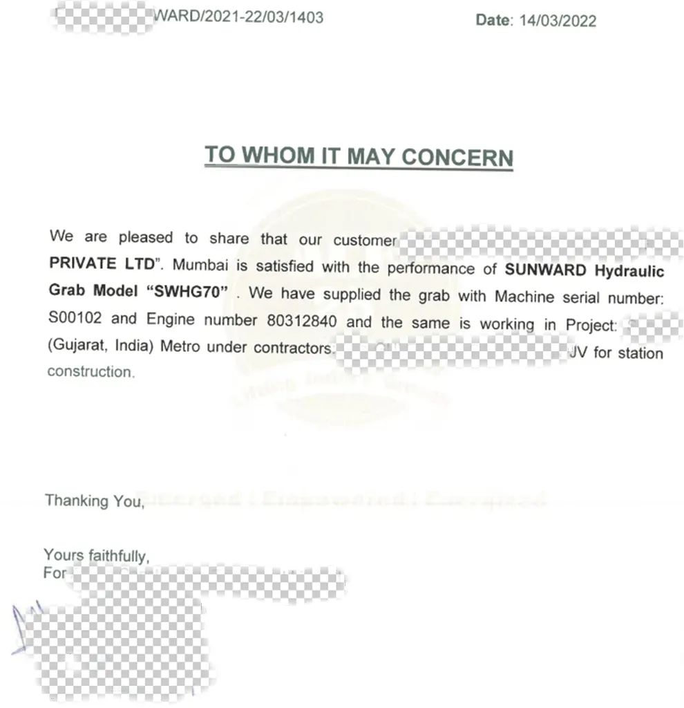 谢谢信！币游国际智能SWHG70液压抓斗助力外洋基础施工获肯定