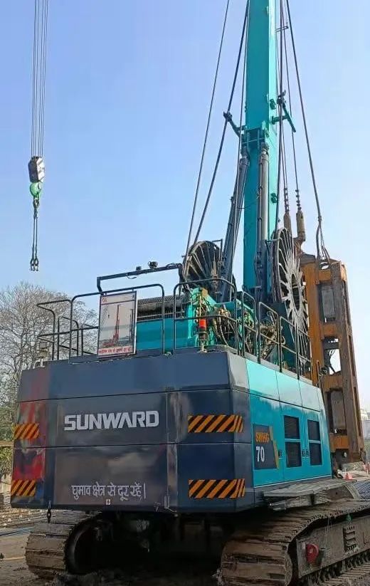 谢谢信！币游国际智能SWHG70液压抓斗助力外洋基础施工获肯定