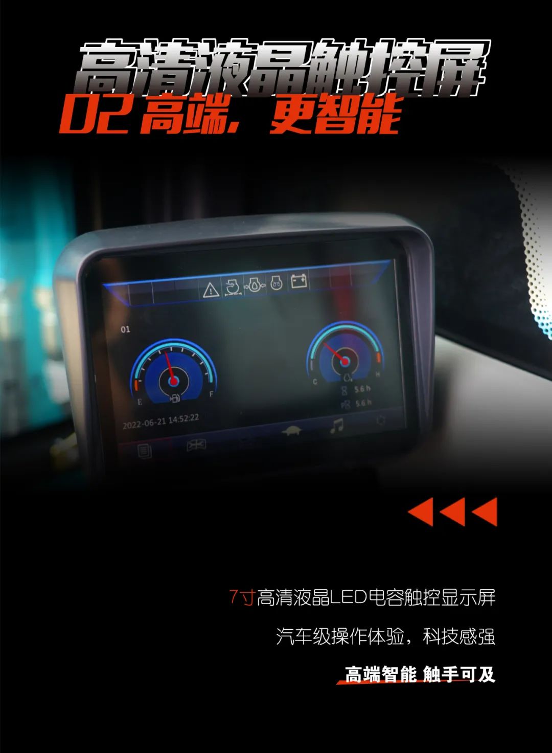 一图读懂 | 献礼七一 · 币游国际智能SWE60F挖掘机低碳来袭