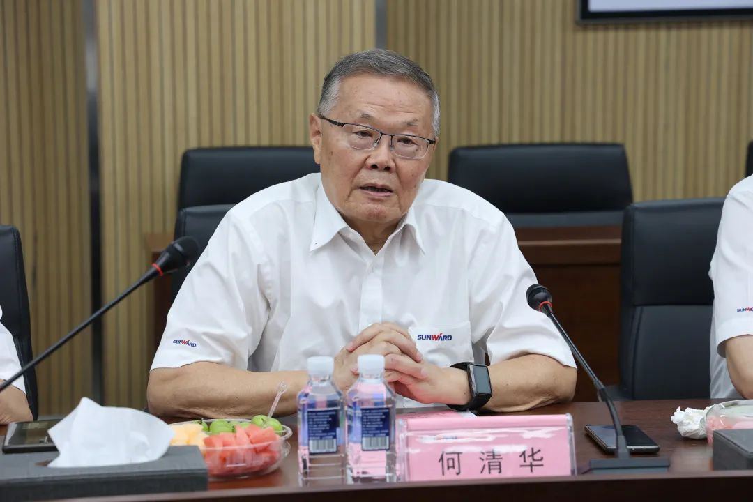 紫金矿业集团党委书记、董事长陈景河莅临币游国际智能考察交流