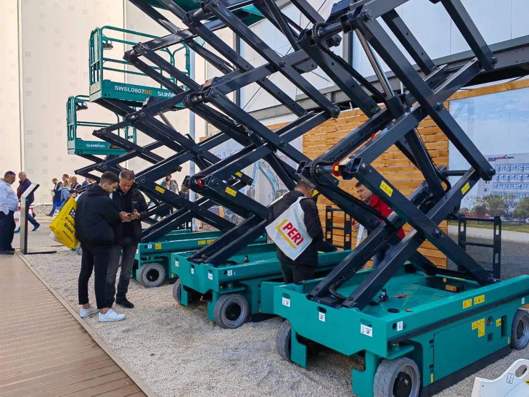 Bauma 2022 | 首次亮相，，，，，币游国际智能高空机械受热捧