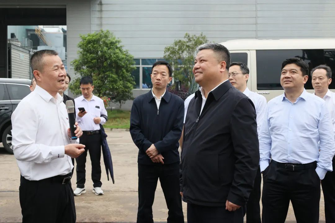 长沙市政协主席陈刚调研币游国际智能