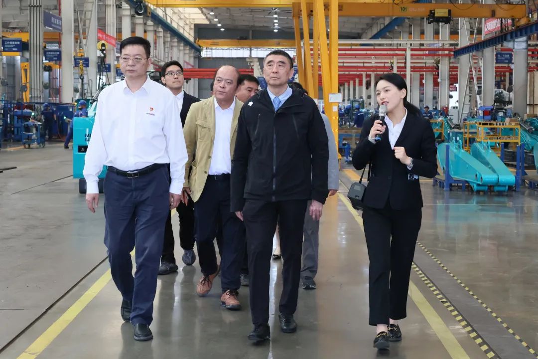 中国机械工业联合会会长徐念沙调研币游国际智能