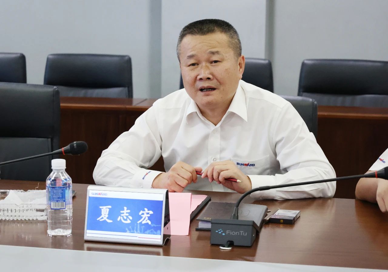 永青科技集团董事长胡晓东带队到访币游国际智能