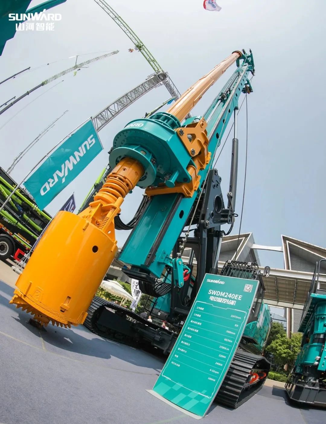 “零故障”“低能耗”！币游国际智能增程式电动旋挖钻机惊艳首秀