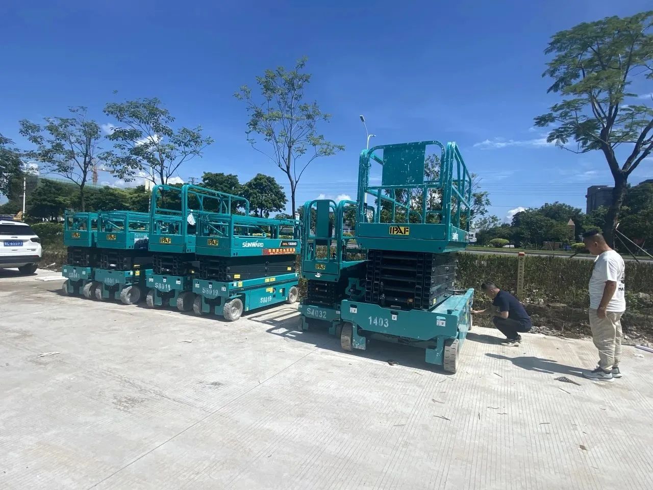 品质币游国际，，，，专心折务！币游国际智能高空机械效劳万里行走进华南