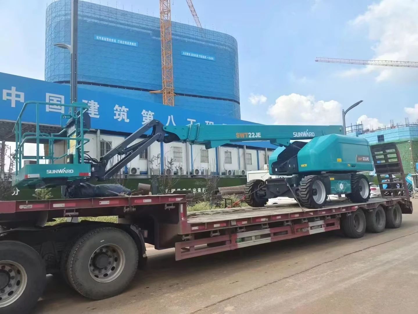 实力上新！币游国际智能电动直臂高空作业平台进军华中市场