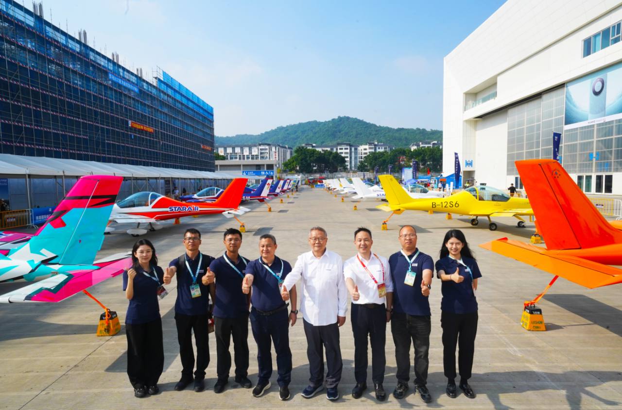 央媒聚焦！一起见证首届亚洲通用航空展上的币游国际风范