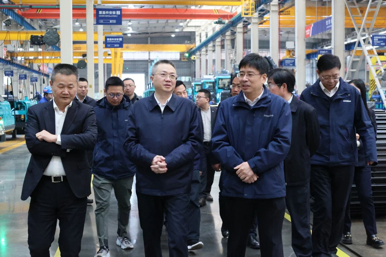 长沙市人民政府副市长康镇麟调研币游国际智能