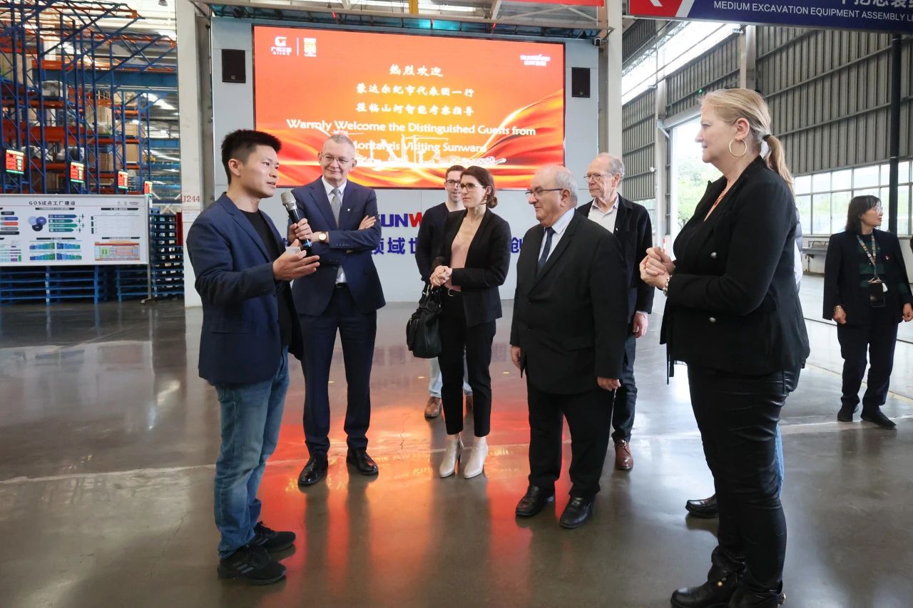 蒙达尔纪市代表团一行考察币游国际智能