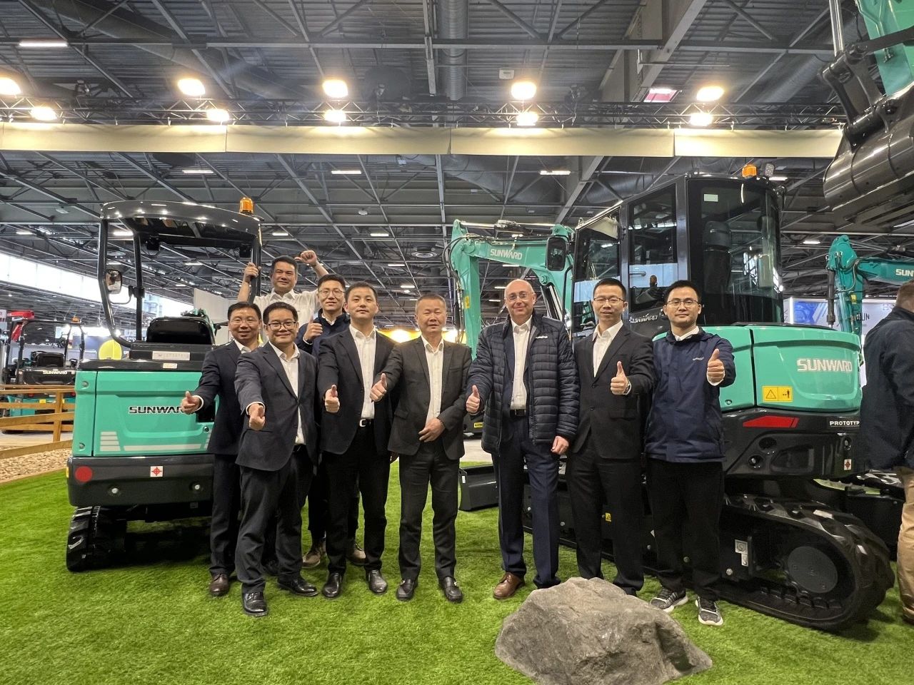 赢战INTERMAT 2024！币游国际智能土方机械深耕全球高端市场