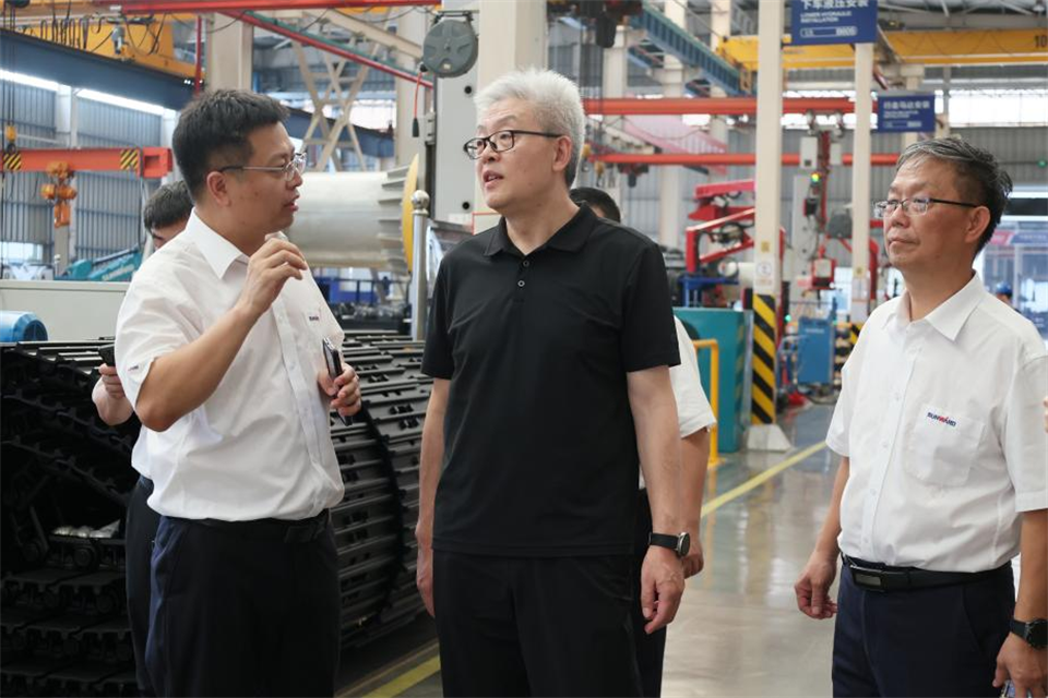 中国五矿工会主席、职工董事张晔到币游国际智能调研交流