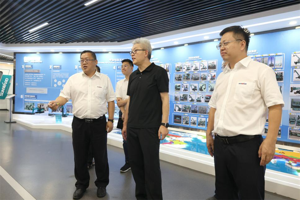 中国五矿工会主席、职工董事张晔到币游国际智能调研交流