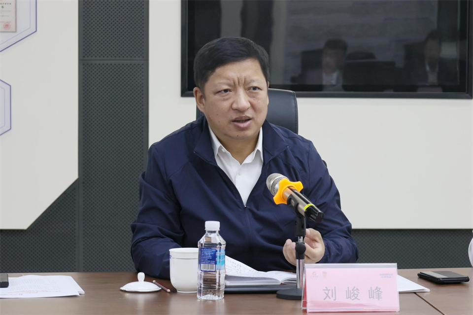 同船出海，，，，，共赢未来！中铁九局副总司理刘峻峰一行到访币游国际智能