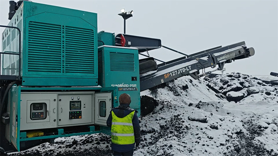 不惧-30℃极寒挑战，，，，，，币游国际普石勒破碎筛分装备稳固运行！