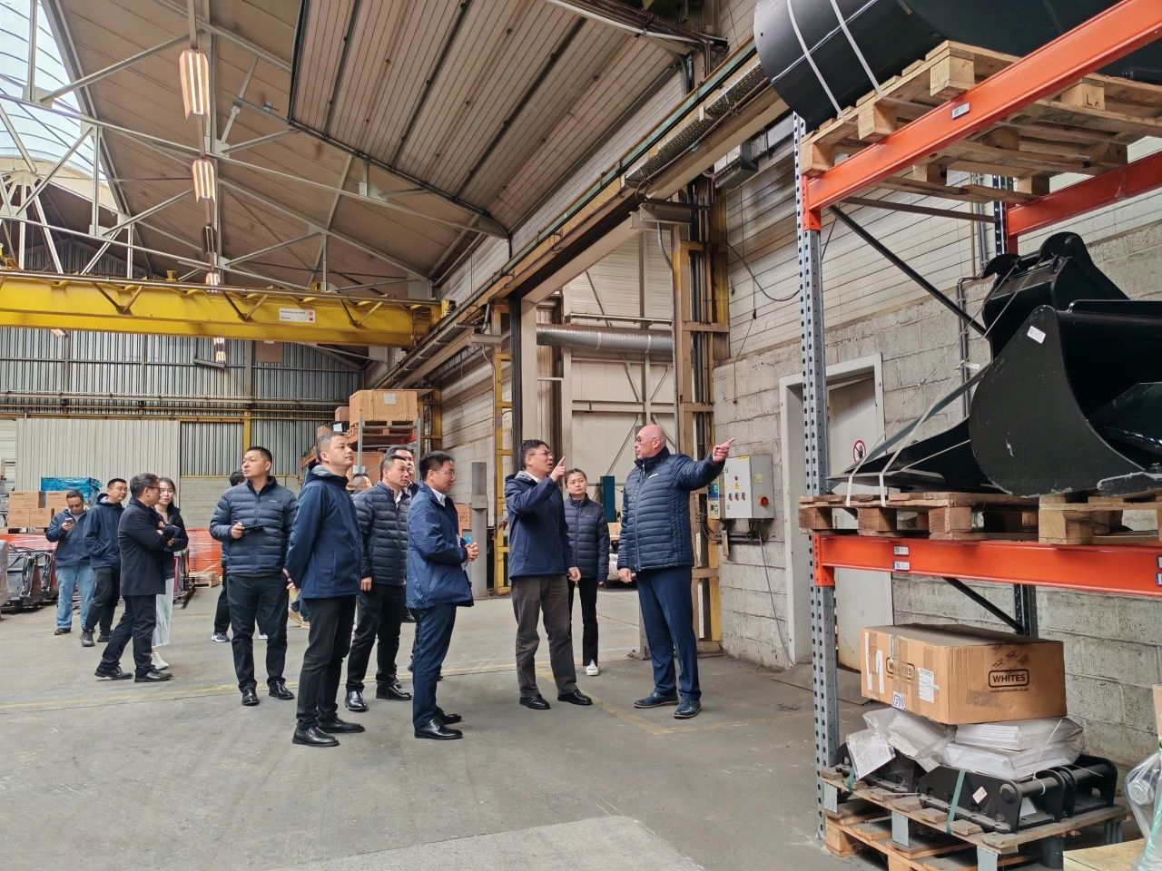 币游国际智能董事长付向东带队赴欧洲子公司考察调研