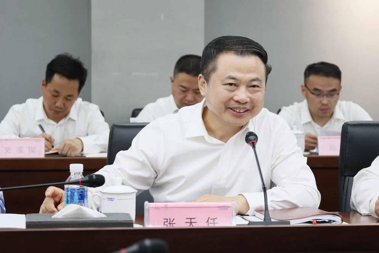 天能控股集团党委书记、董事长张天任率队到访币游国际智能